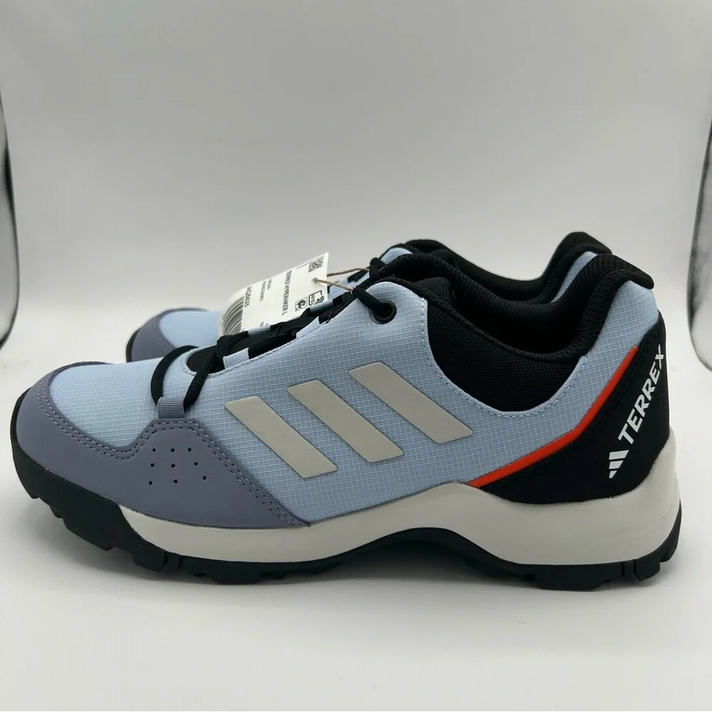 adidas Terrex Hiker Walking Shoe, Blue Dawn/Grey One/Solar Gold, 5.5 US Big Kid